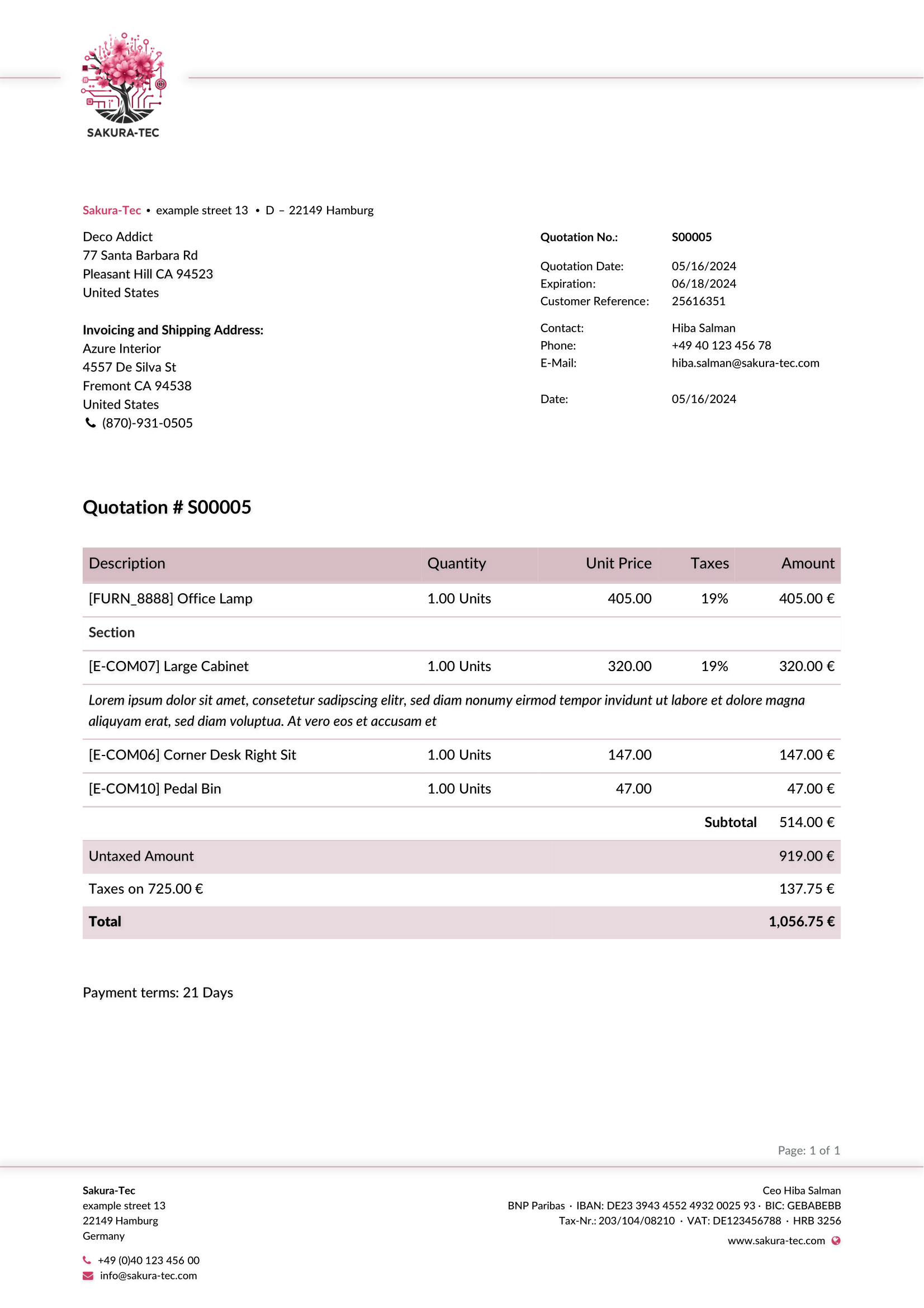 Modern Report Design